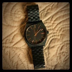 Nixon Rose Gold Watch-Unisex